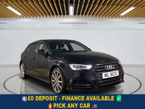 Audi A3  1.0 TFSI 30 Black Edition Sportback 5dr Petrol Man