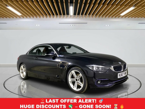 BMW 4 Series  2.0 420d Sport Convertible 2dr Diesel Auto Euro 6 
