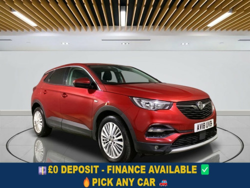 Vauxhall Grandland X  1.2 Turbo Sport Nav SUV 5dr Petrol Manual Euro 6 (