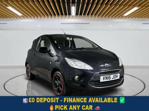 Ford Ka  1.2 Zetec Black Edition Hatchback 3dr Petrol Manua