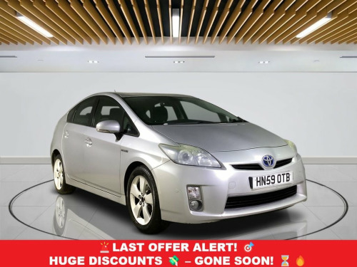 Toyota Prius  1.8 VVT-h T Spirit Hatchback 5dr Petrol Hybrid CVT