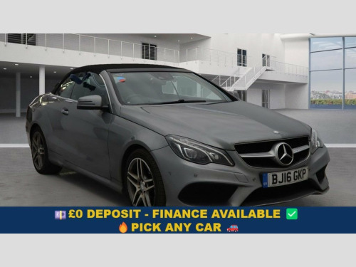 Mercedes-Benz E-Class E220 2.1 E220 BlueTEC AMG Line Cabriolet 2dr Diesel G-T
