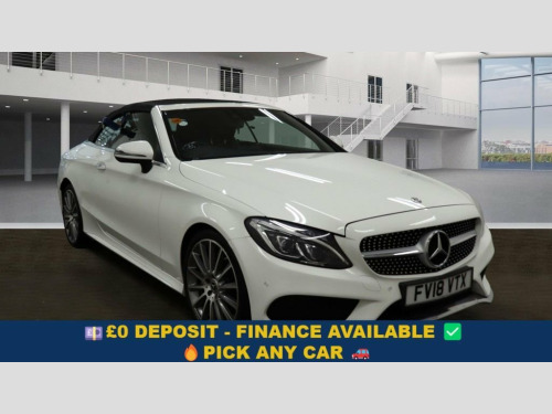 Mercedes-Benz C-Class  2.1 C220d AMG Line Cabriolet 2dr Diesel G-Tronic+ 