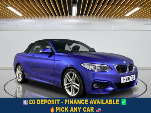 BMW 2 Series  2.0 220d M Sport Convertible 2dr Diesel Auto Euro 