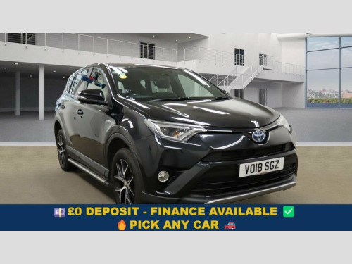 Toyota RAV4  2.5 VVT-h Design SUV 5dr Petrol Hybrid CVT Euro 6 