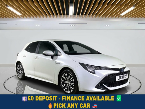Toyota Corolla  2.0 VVT-h Design Hatchback 5dr Petrol Hybrid CVT E