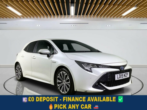 Toyota Corolla  2.0 VVT-h Design Hatchback 5dr Petrol Hybrid CVT E