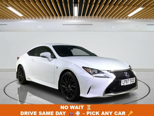 Lexus RC  2.5 300h F Sport Coupe 2dr Petrol Hybrid CVT Euro  