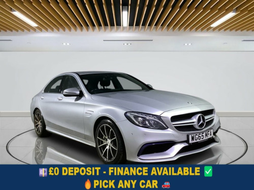 Mercedes-Benz C-Class  4.0 C63 V8 BiTurbo AMG Saloon 4dr Petrol SpdS MCT 