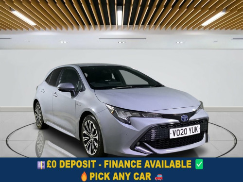 Toyota Corolla  2.0 VVT-h Design Hatchback 5dr Petrol Hybrid CVT E 