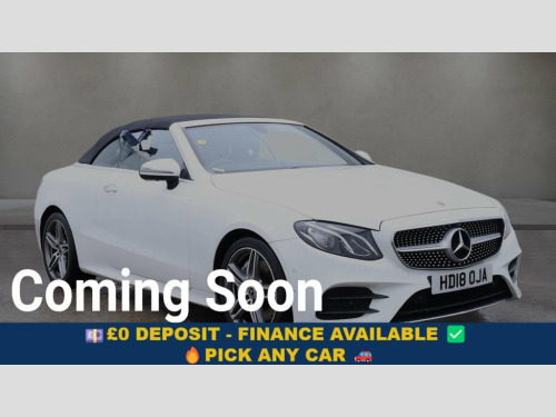 Mercedes-Benz E-Class E300 2.0 E300 AMG Line (Premium) Cabriolet 2dr Petrol G 