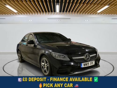 Mercedes-Benz C-Class C200 1.5 C200 MHEV EQ Boost AMG Line (Premium) Saloon 4 