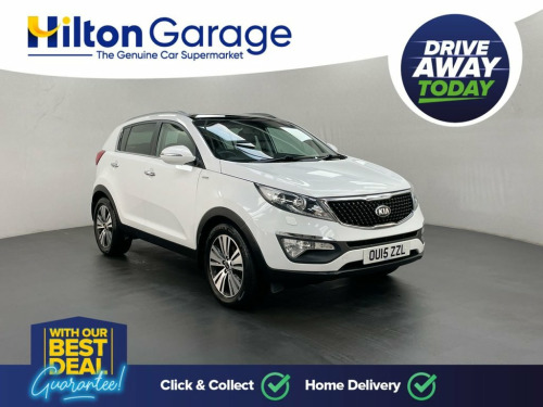 Kia Sportage  2.0 CRDI KX-3 SAT NAV 5d AUTO 134 BHP SUNROOF + BL