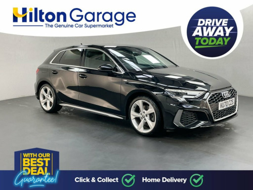 Audi A3  1.5 SPORTBACK TFSI S LINE MHEV 5d 148 BHP - SAT NA