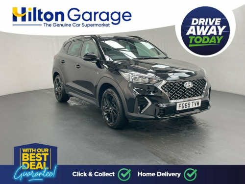 Hyundai Tucson  1.6 T-GDI N LINE 5d 175 BHP - SAT NAV, SENSORS, PR