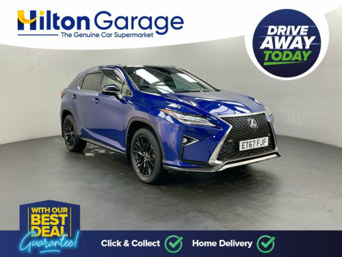 Lexus RX  3.5 450h V6 F Sport SUV 5dr Petrol Hybrid CVT 4WD 