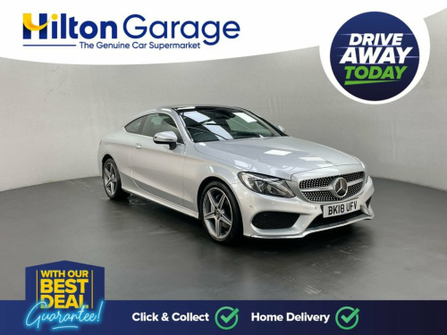 Mercedes-Benz C-Class  2.1 C220d AMG Line (Premium Plus) Coupe 2dr Diesel