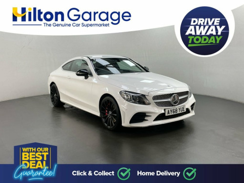 Mercedes-Benz C-Class C300 2.0 C300 AMG Line (Premium) Coupe 2dr Petrol G-Tro