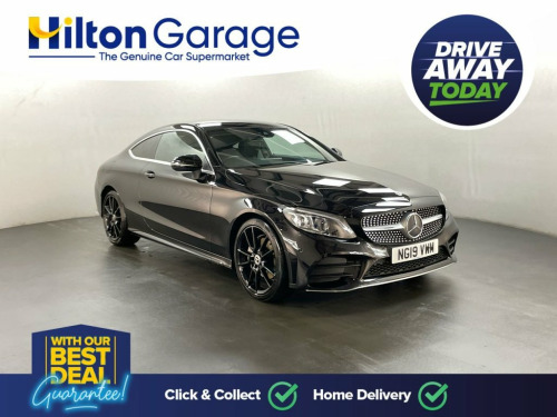 Mercedes-Benz C-Class  2.0 C220d AMG Line (Premium) Coupe 2dr Diesel G-Tr