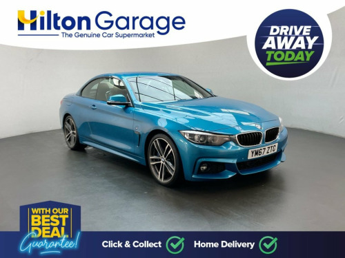 BMW 4 Series  3.0 430d M Sport Convertible 2dr Diesel Auto Euro 