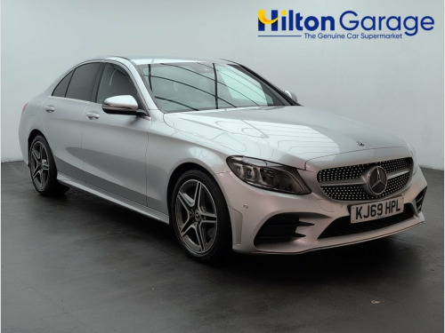 Mercedes-Benz C-Class C200 1.5 C200 AMG Line Night Edition (Premium) Saloon 4