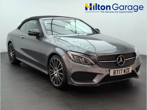 Mercedes-Benz C-Class C300 2.0 C300 AMG Line (Premium Plus) Cabriolet 2dr Pet