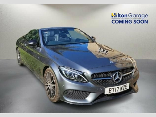 Mercedes-Benz C-Class C300 2.0 C300 AMG Line (Premium Plus) Cabriolet 2dr Pet