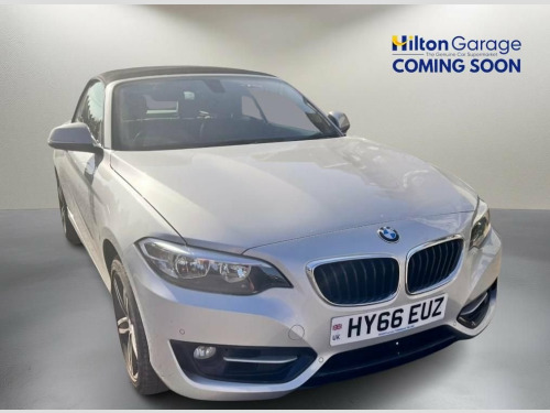 BMW 2 Series  1.5 218i Sport Convertible 2dr Petrol Auto Euro 6 