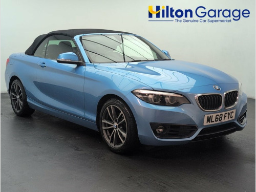 BMW 2 Series  1.5 218i GPF Sport Convertible 2dr Petrol Auto Eur