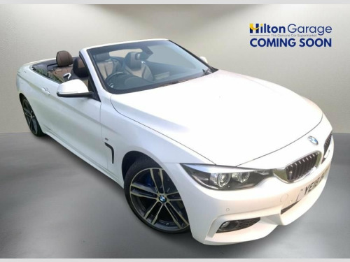 BMW 4 Series  2.0 420d M Sport Convertible 2dr Diesel Auto Euro 