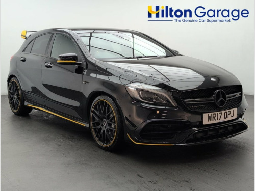 Mercedes-Benz A-Class A45 2.0 A45 AMG Yellow Night Edition Hatchback 5dr Pet