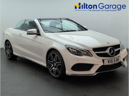 Mercedes-Benz E-Class  3.0 E350d V6 BlueTEC AMG Line (Premium) Cabriolet 