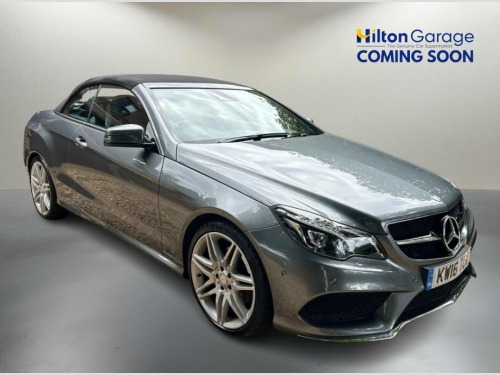 Mercedes-Benz E-Class  2.1 E220d AMG Line Edition Cabriolet 2dr Diesel G-