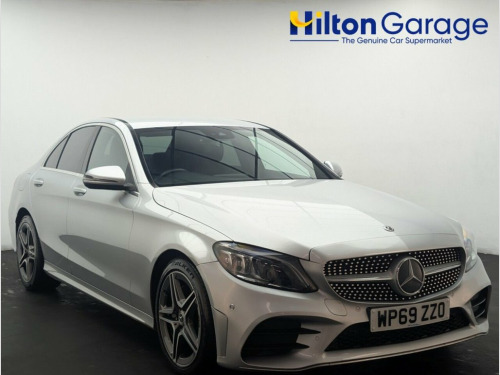 Mercedes-Benz C-Class C200 1.5 C200 AMG Line Night Edition (Premium) Saloon 4