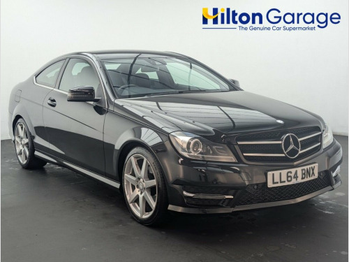 Mercedes-Benz C-Class C180 1.6 C180 AMG Sport Edition Coupe 2dr Petrol G-Tron