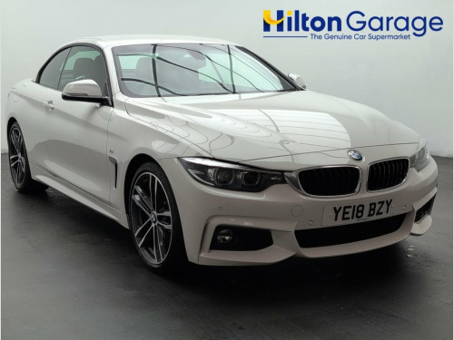 BMW 4 Series  2.0 420d M Sport Convertible 2dr Diesel Auto Euro  