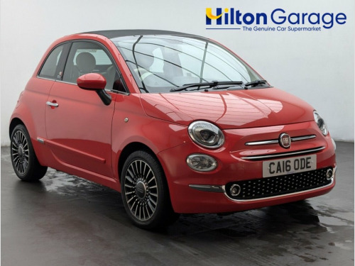 Fiat 500C  1.2 ECO Lounge Convertible 2dr Petrol Manual Euro  