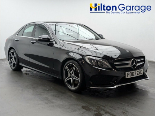 Mercedes-Benz C-Class C200 2.0 C200 AMG Line (Premium) Saloon 4dr Petrol G-Tr 