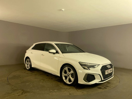 Audi A3  1.5 SPORTBACK TFSI S LINE MHEV 5d AUTO 148 BHP