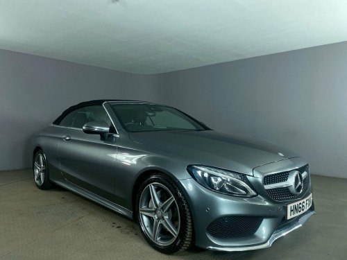 Mercedes-Benz C-Class  2.1 C220d AMG Line (Premium Plus) Cabriolet 2dr Di