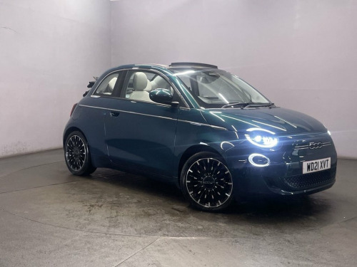 Fiat 500  42kWh La Prima Convertible 2dr Electric Auto (118  