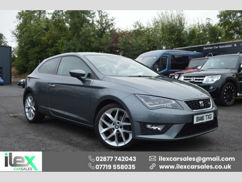 SEAT Leon  2.0 TDI FR TECHNOLOGY 3d 150 BHP metallic grey pai