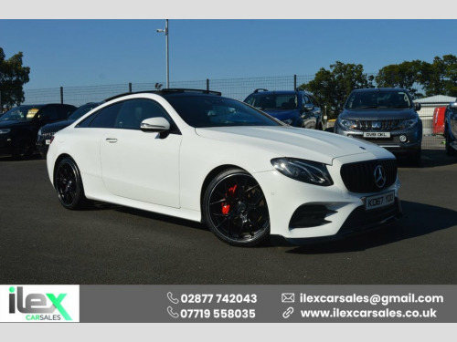 Mercedes-Benz E-Class  2.0 E 220 D AMG LINE PREMIUM 2d 192 BHP Pan roof 