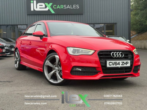Audi A3  2.0 TDI S line Saloon 4dr Diesel Manual Euro 6 (s/