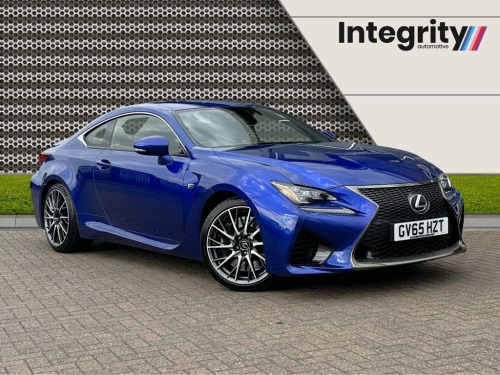 Lexus RC F  5.0 V8 2d 471 BHP Low Miles, D/S/H