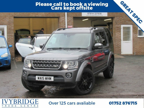 Land Rover Discovery  3.0 SDV6 COMMERCIAL XS 255 BHP 3 FORMER KEEPER+GRE
