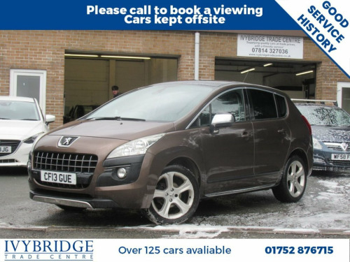 Peugeot 3008 Crossover  1.6 ALLURE HDI FAP 5d 115 BHP 2 FORMER KEEPER+GOOD