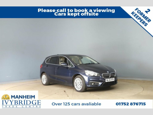 BMW 2 Series  2.0 218D LUXURY ACTIVE TOURER 5d 148 BHP ONLY 2 FO