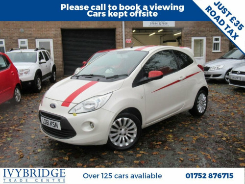 Ford Ka  1.2 Zetec Hatchback 3dr Petrol Manual Euro 5 (s/s)