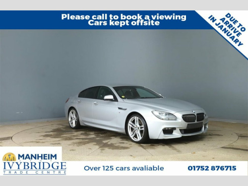 BMW 6 Series  3.0 640d M Sport Saloon 4dr Diesel Auto Euro 5 (s/